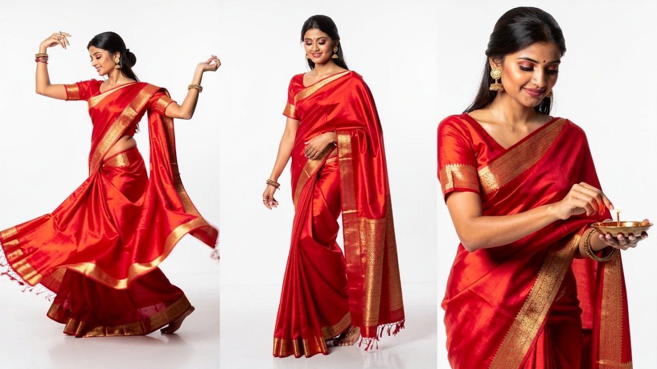 10 Best AI Prompts for Indian Girl Image in Saree