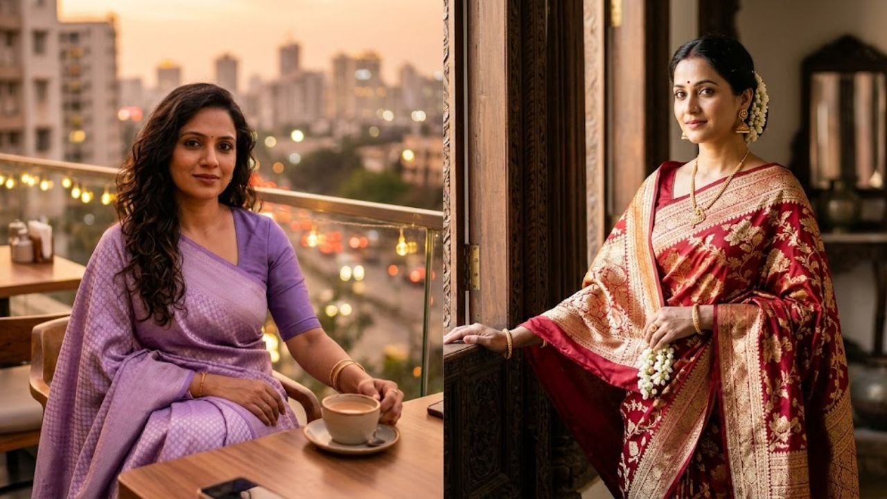 AI Prompts for Indian Girl Saree Images