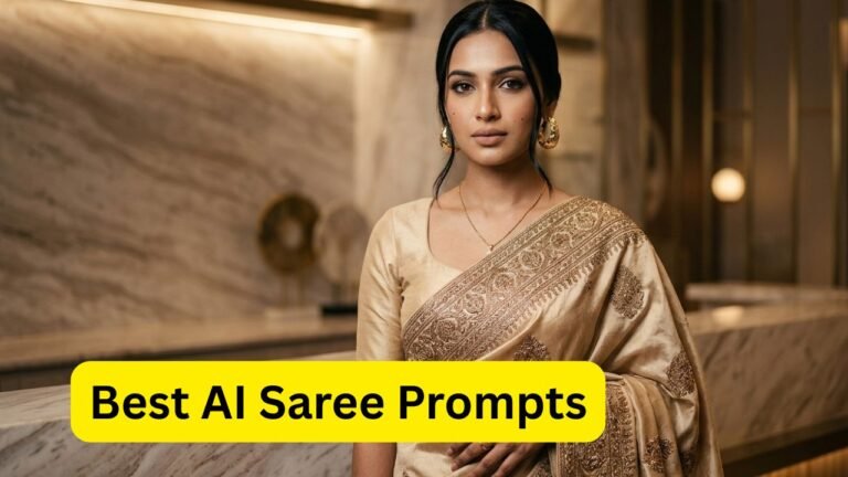 Best AI Saree Prompts for Ultra Realistic Indian Photos 2026