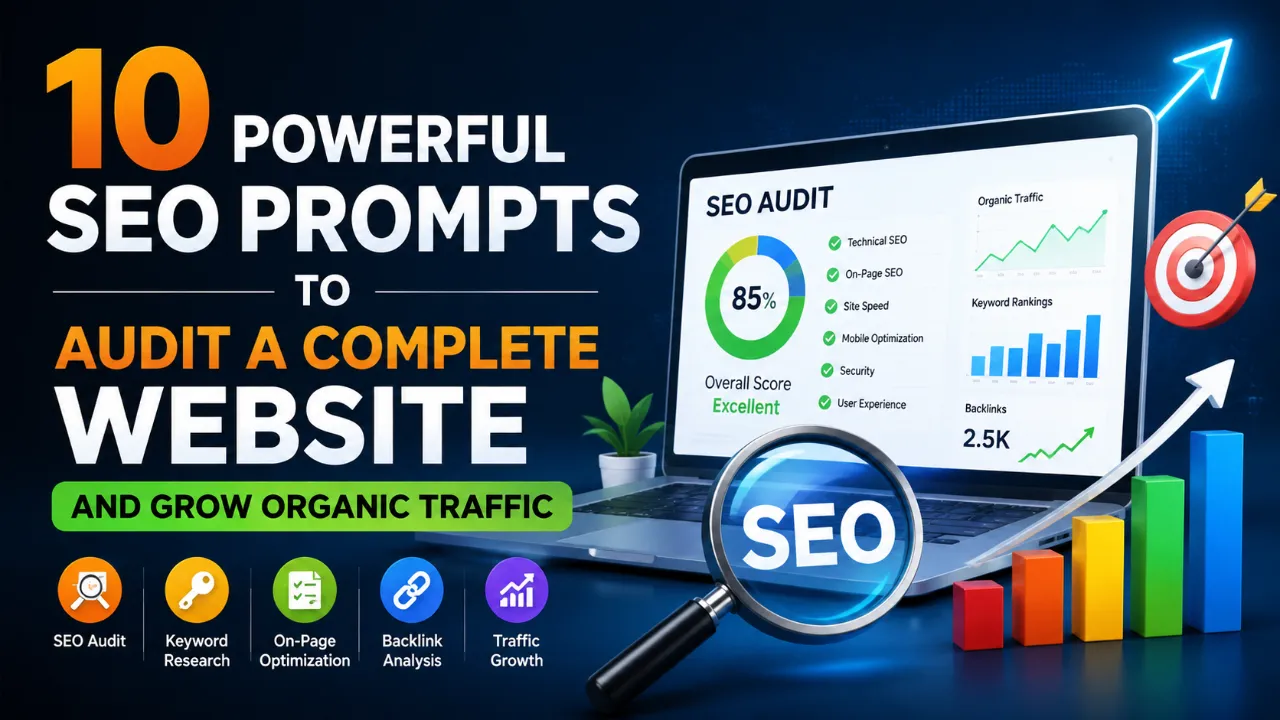 10 Powerful SEO Prompts to Audit a Complete Website